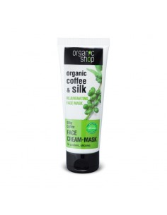 Maschera Viso Rinvigorente Caffè e Aminoacidi della Seta|Organic Shop|Wingsbeat