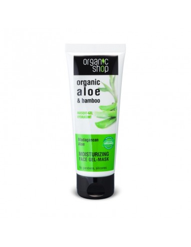 Maschera Viso Gel Idratante Aloe e Bambù|Organic Shop|Wingsbeat Maschera Viso Gel Idratante Aloe e Bambù|Organic Shop|Wingsbeat