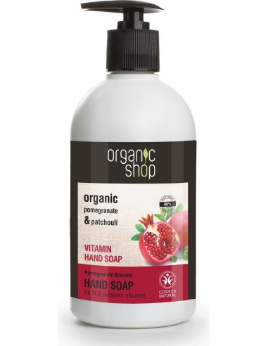 Sapone Liquido Mani Vitaminico Melograno e Patchouli|Organic Shop|Wingsbeat