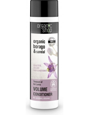 Shampoo Volumizzante Borragine e Sandalo|Organic Shop|Wingsbeat