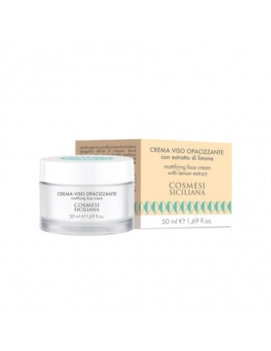 Crema Viso Opacizzante Con Estratto Di Limone|Cosmesi Siciliana|Wingsbeat Crema Viso Opacizzante Con Estratto Di Limone|Cosmesi Siciliana|Wingsbeat