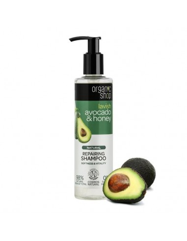 Shampoo ristrutturante Avocado e Miele|Organic Shop|Wingsbeat