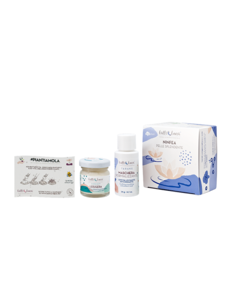 Confezione regalo piantamola - Ninfea | Latte & Luna | Wingsbeat Confezione regalo piantamola - Ninfea | Latte & Luna | Wingsbeat