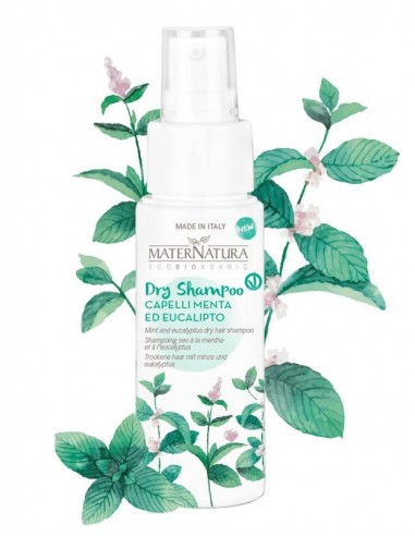 Dry Shampoo Capelli Menta Ed Eucalipto 50 ml|Maternatura|Wingsbeat