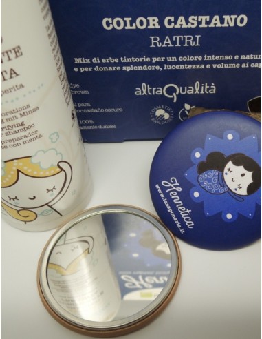 Tinta Vegetale Castano Scuro- Ratri |  La Saponaria | Wingsbeat