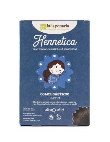 Tinta Vegetale Castano Scuro- Ratri |  Acquista su Wingsbeat