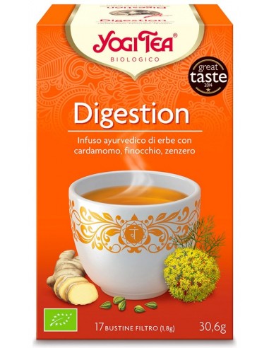 Tisana Yogi Tea Digestion Filtro|Wingsbeat