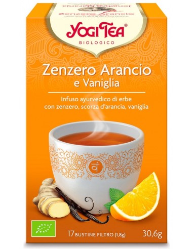 Tisana Yogi Tea Zenzero Arancio E Vaniglia|Wingsbeat Tisana Yogi Tea Zenzero Arancio E Vaniglia|Wingsbeat