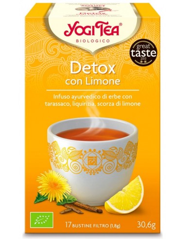 Tisana Yogi Tea Detox Con Limone|Wingsbeat
