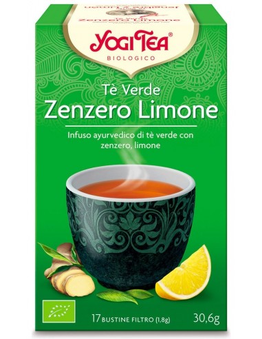 Tisana Yogi Tea Tè Verde Zenzero/Limone|Wingsbeat