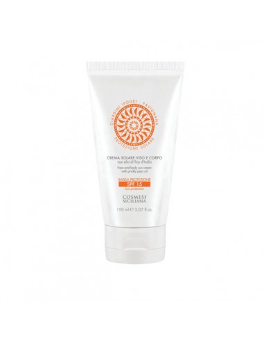 Crema Solare Viso e Corpo Protezione Bassa SPF 15|Cosmesi Siciliana|Wingsbeat Crema Solare Viso e Corpo Protezione Bassa SPF 15|Cosmesi Siciliana|Wingsbeat