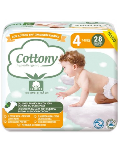 Pannolini Maxi Taglia 4 - 7/18 Kg|Cottony|Wingsbeat Pannolini Maxi Taglia 4 - 7/18 Kg|Cottony|Wingsbeat