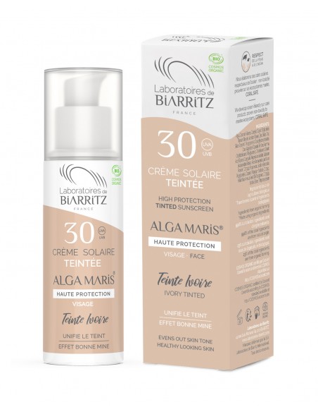 Crema Solare Colorata Avorio Bio SPF30 50ml|Laboratoires de Biarritz|Wingsbeat