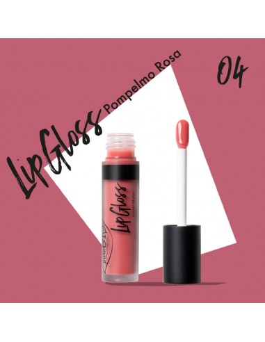 Lip Gloss 04 - Pompelmo Rosa|Purobio|Wingsbeat