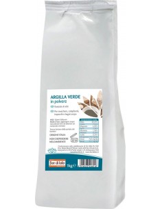 Argilla Verde Ventilata Essiccata 1 kg|Fior di Loto|Wingsbeat