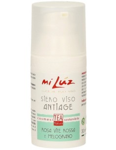 Siero Viso AntiAge- Rosa Vite Rossa e Melograno | TEA NATURA | Wingsbeat