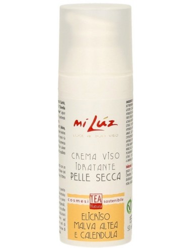 Crema Viso Pelli Secche- Elicriso Malva Altea e Calendula | TEA NATURA | Wingsbeat