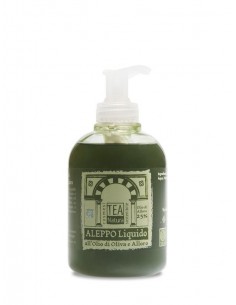 Sapone Aleppo Liquido 25% olio di Alloro