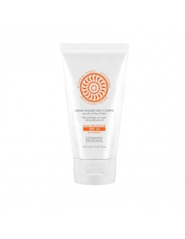 Crema Solare Viso e Corpo Protezione Bassa SPF 15|Cosmesi Siciliana|Wingsbeat Crema Solare Viso e Corpo Protezione Bassa SPF 15|Cosmesi Siciliana|Wingsbeat