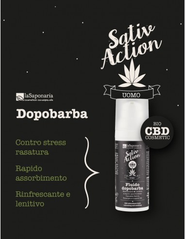 CBD Fluido Dopobarba|La Saponaria|Wingsbeat CBD Fluido Dopobarba|La Saponaria|Wingsbeat