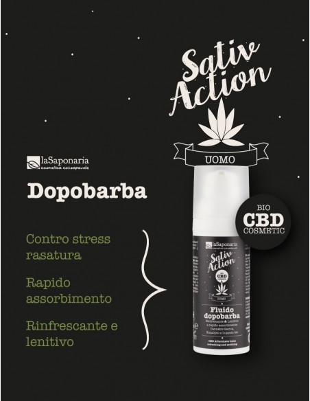 CBD Fluido Dopobarba|La Saponaria|Wingsbeat CBD Fluido Dopobarba|La Saponaria|Wingsbeat