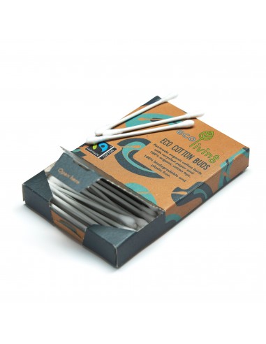 Organic Fairtrade Cotton Buds - Cotton fioc|ecoLiving|Wingsbeat Organic Fairtrade Cotton Buds - Cotton fioc|ecoLiving|Wingsbeat