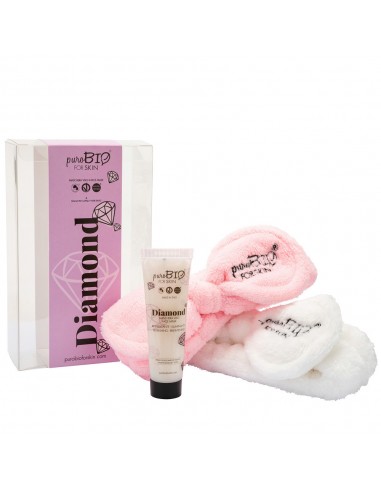 Box Kit Maschera Diamond + Fascia Rosa|purobio|Wingsbeat Box Kit Maschera Diamond + Fascia Rosa|purobio|Wingsbeat