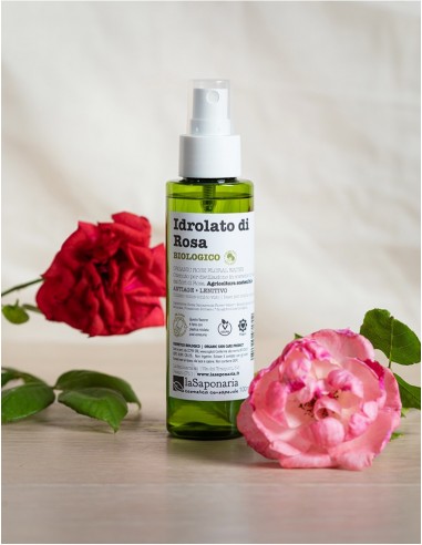 Idrolato di Rosa Bio 100 ml|La Saponaria|Wingsbeat Idrolato di Rosa Bio 100 ml|La Saponaria|Wingsbeat