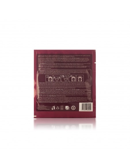 Hyalurvedic Impacco Ayurvedico in Tessuto Riflessante Dark Hair|Gyada Cosmetics|Wingsbeat