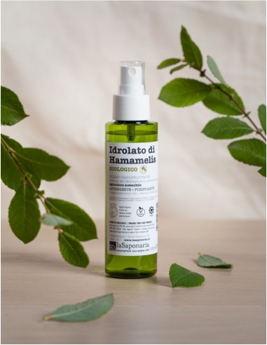Idrolato di Hamamelis Bio 100 ml|La Saponaria|Wingsbeat Idrolato di Hamamelis Bio 100 ml|La Saponaria|Wingsbeat