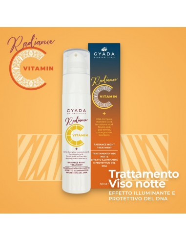 Radiance Night Treatment - Trattamento Viso Notte|Gyada Cosmetics|Wingsbeat Radiance Night Treatment - Trattamento Viso Notte|Gyada Cosmetics|Wingsbeat