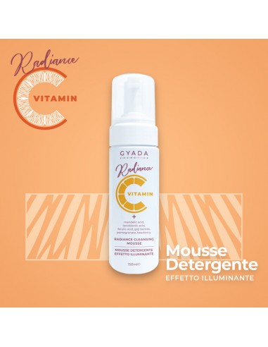 Radiance Cleansing Mousse - Mousse Detergente Illuminante|Gyada Cosmetics|Wingsbeat Radiance Cleansing Mousse - Mousse Detergente Illuminante|Gyada Cosmetics|Wingsbeat