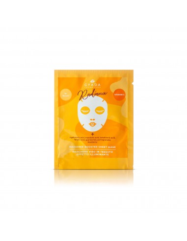 Radiance Booster Sheet Mask - Maschera Viso in Tessuto Illuminante|Gyada Cosmetics|Wingsbeat
