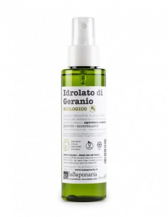 Idrolato di Geranio Bio Con Spruzzino | La Saponaria | Wingsbeat