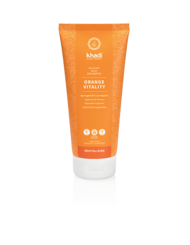 Shampoo Elisir Ayurvedico Orange Vitality|Khadi|Wingsbeat