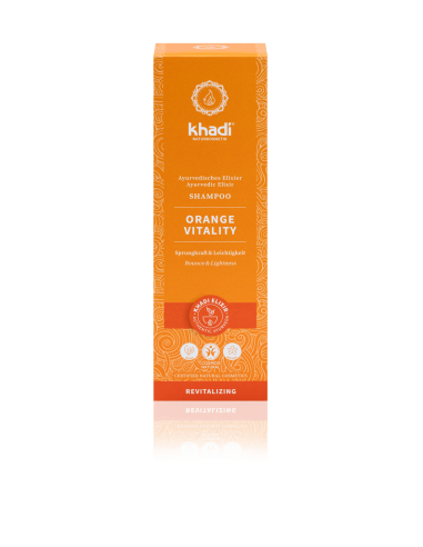 Shampoo Elisir Ayurvedico Orange Vitality|Khadi|Wingsbeat Shampoo Elisir Ayurvedico Orange Vitality|Khadi|Wingsbeat