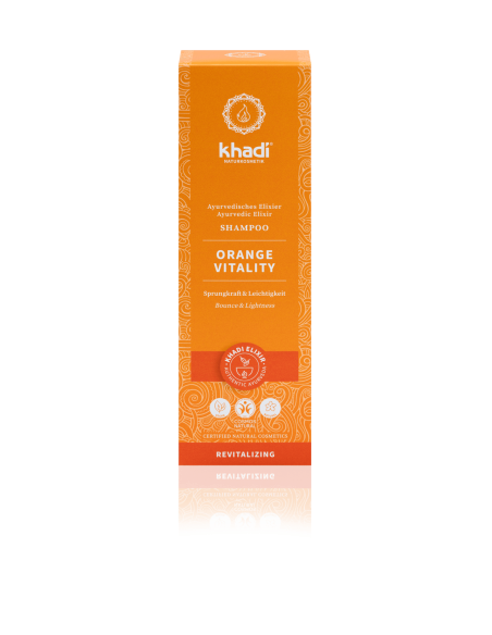 Shampoo Elisir Ayurvedico Orange Vitality|Khadi|Wingsbeat Shampoo Elisir Ayurvedico Orange Vitality|Khadi|Wingsbeat