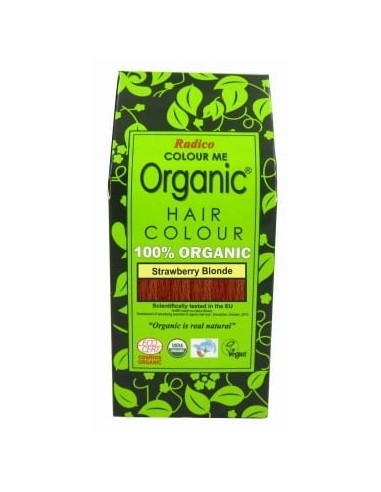 Tinta vegetale 100% biologica Radico Organic per i capelli Biondo Fragola Strawberry Blonde|Wingsbeat