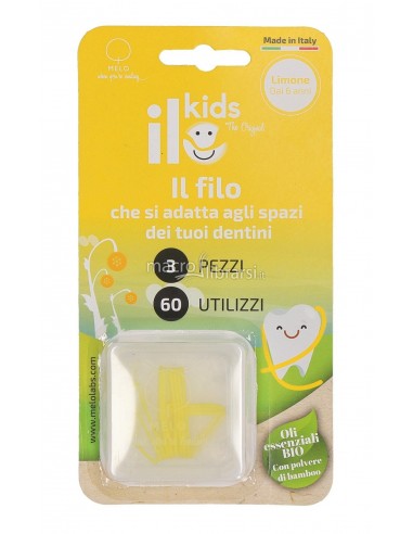 Ilo Kids - Filo Interdentale Limone|Melo|Wingsbeat