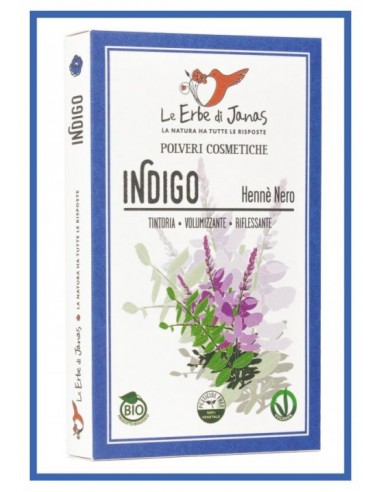 Indigo Hennè Nero Le Erbe di Janas|Wingsbeat