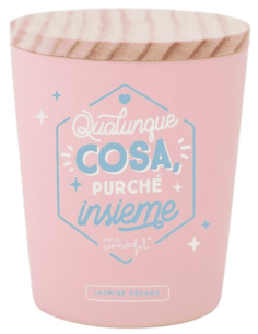 Candela in cera vegetale|Qualunque cosa, purché insieme|Wingsbeat