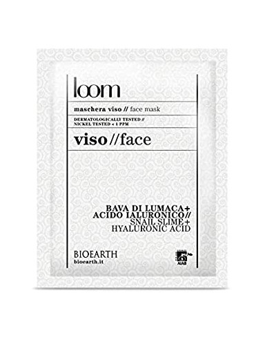 Loom Maschera Viso Rigenerante alla Bava di Lumaca|Bioearth|Wingsbeat