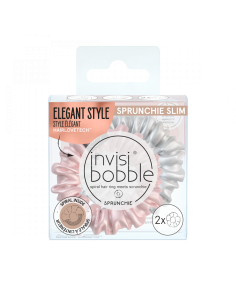 Slim Sprunchie Bella Chrome|Invisibobble|Wingsbeat