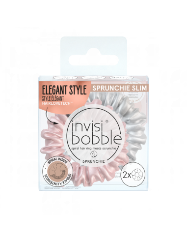 Slim Sprunchie Bella Chrome|Invisibobble|Wingsbeat