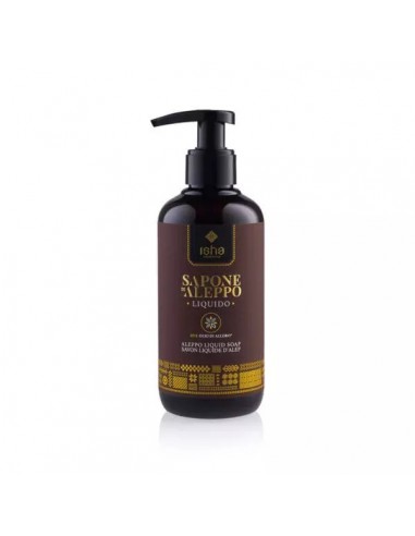 Sapone Liquido di Aleppo 25% Olio d'Alloro 500ml|Isha Cosmetics|Wingsbeat
