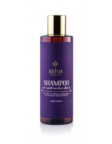 Shampoo Ayurvedico Triphala e Ashwagandha -  Capelli Secchi e Sfibrati|Isha Cosmetics|Wingsbeat