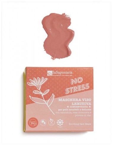 No Stress - Maschera Viso Lenitiva|La Saponaria|Wingsbeat