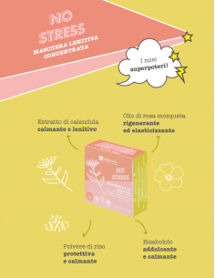 No Stress - Maschera Viso Lenitiva|La Saponaria|Wingsbeat 2
