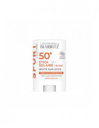 Sport by Algamaris - Stick Solare Bianco LSF50+|Laboratoires De Biarritz|Wingsbeat