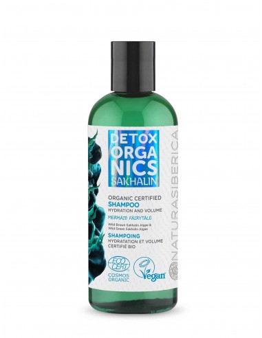 Detox Organics Sakhalin - Shampoo Idratante E Volumizzante|Natura Siberica|Wingsbeat